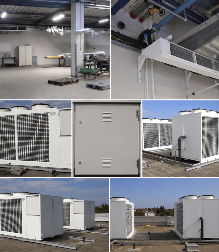 Εγκατάσταση rooftop HVAC μονάδων και βιομηχανικού κλιματισμού για επαγγελματικούς και βιομηχανικούς χώρους